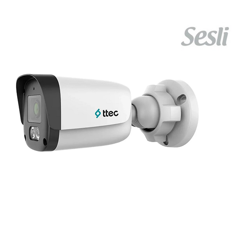 TTEC IPBP-2330M 2 MP DAHİLİ SESLİ 2.8 MM LENSLİ IP BULLET KAMERA SD KART DESTEKLİ ULTRA H.265+